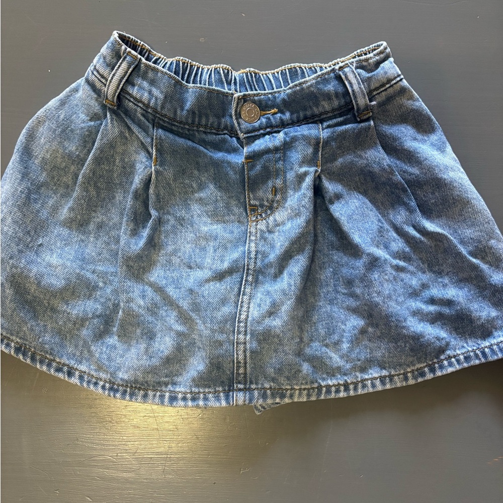 Cat & Jack Light Blue Denim Skirt